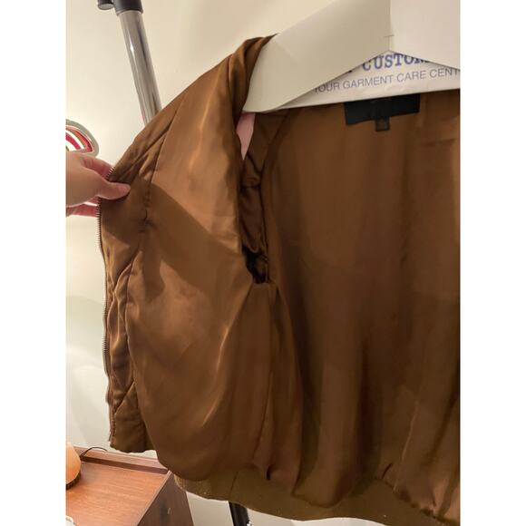 Coach Silk Bomber Jacket - Picture 7 of 9